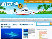 Tablet Screenshot of divezone.net